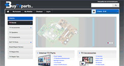 Desktop Screenshot of buytvparts.com